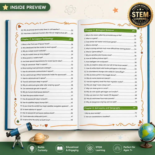100,000 Whys — Comic Science Encyclopedia for Curious Kids (Ages 5–13)