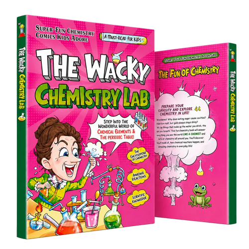 The Wacky Chemistry Lab – The Comic Book That Gets Kids Off Their Phones and Into Science