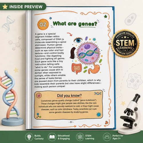 100,000 Whys — Comic Science Encyclopedia for Curious Kids (Ages 5–13)